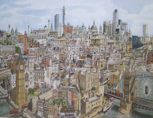 Memories of London Cityscape